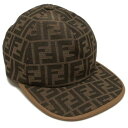 フェンディ FENDI 帽子 キャップ ブラウン メンズ FENDI FXQ768 ALHE F0VAT (BROWN)