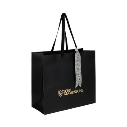トフアンドロードストーン TOFF&LOADSTONE ギフト用ショッピングバッグ(L) (ブラック(019))