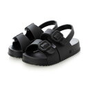 bT melissa MINI MELISSA COZY SANDAL BB iMATT BLACKj