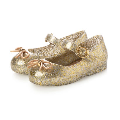 bT melissa MINI MELISSA SWEET LOVE BB iGOLD/SILVER GLITTERj