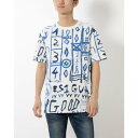 デシグアル Desigual アーティモチーフ Tシャツ (ホワイト)