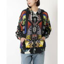 デシグアル Desigual M.Christian Lacroix アーティ フーディ (グレー/ブラック)