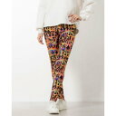 デシグアル Desigual アニマルプリント スリムレギンス (グリーン)