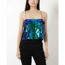 デシグアル Desigual キャミソール MIRROR (グリーン)