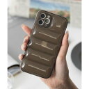 エモニーク emonique エアバッグ iPhoneケース カバー ソフトシリコン ジャケット 耐衝撃ケース (クリアブラック)