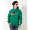 ナイキ NIKE メンズ スウェットパーカー ナイキ クラブ BB CHNL FTRA プルオーバー L/S フーディ FN3105365 （MALACHITE/DEEP ROYAL BLUE）