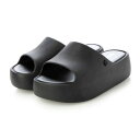 メリッサ melissa MELISSA FREE PLATFORM SLIDE AD （BLACK）