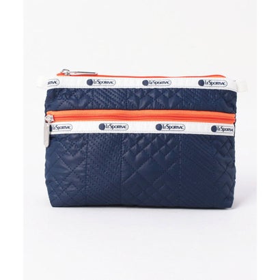 レスポートサック LeSportsac COSMETIC CLUTCH （セーターキルティングネイビー） 1