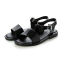 bT melissa MINI MELISSA MAR SANDAL INF iGLITTER BLACKj