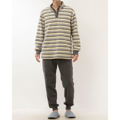 タケオキクチ TAKEO KIKUCHI 長袖ハイネックパジャマ （グレー）