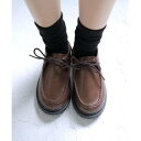 ソロット SOROTTO ローカットモカシン パンプス◆(LADYS) (ブラウン)