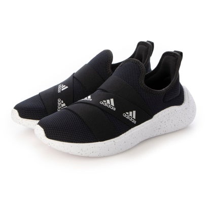 アディダス adidas レディース スニーカー スリッポン PUREMOTION ADAPT (ブラック)