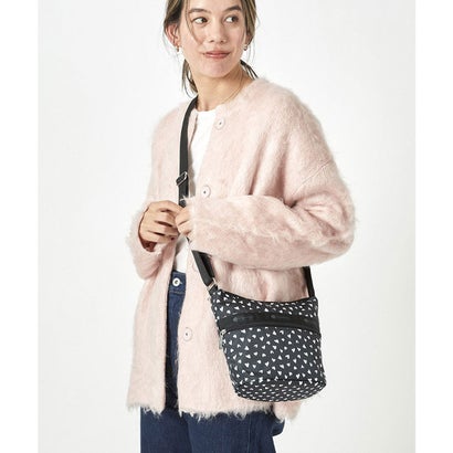 レスポートサック LeSportsac MINI BUCKET SHOULDER BAG （ブラックハーツ）