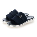 イタリアンシューメーカーズ ITALIAN SHOEMAKERS フラットスライドサンダル (ネイビーコンビ)