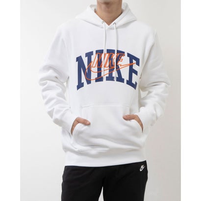 ナイキ NIKE メンズ スウェットパーカー ナイキ クラブ BB アーチ GX プルオーバー L/S フーディ FV4448100 (WHITE/SAFETY...