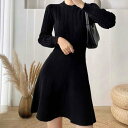 デューリリー Dewlily ケーブル編みニットワンピース レディース 10代 20代 30代 韓国ファッション カジュアル 秋 冬 上品 可愛い 無地 シンプ...