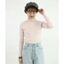 フィント 服 レディース フィント F i.n.t バックリボンリブニットプルオーバー （PINK BEIGE）