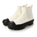 コンバース CONVERSE オールスター チャンク WC サイドゴア HI (オフホワイト/ブラック)(4)