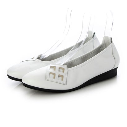 アルシュ arche NIDHIA フラットパンプス (ROCKY/TIMBER)（ホワイト/エクリュ） （BLANC/FAIENCE）
