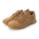 カンペール CAMPER KARST / レザースニーカー (キャメル)(4)