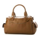 トミエコ Tomieco LEATHER ショルダーバッグ 本革 使い易い2wayバッグ (BROWN)