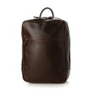 ラフィネ Raffine Raffine オイルレザーバックパック (DARK BROWN/BEIGE)
