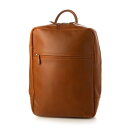 ラフィネ Raffine Raffine オイルレザーバックパック (BROWN/RED)