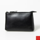 ラフィネ Raffine Raffine オイルレザーマルチクラッチS (BLACK/RED)