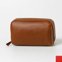 ラフィネ Raffine Raffine オイルレザーマルチポーチS (BROWN/RED)