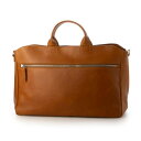 ラフィネ Raffine Raffine オイルレザーブリーフバッグ (BROWN/RED)