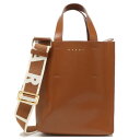 マルニ MARNI ハンドバッグ ショルダーバッグ ミュゼオ 2WAY ブラウン ブラウン レディース MARNI SHMP0039U1 LV639 00M66 (MOCA)