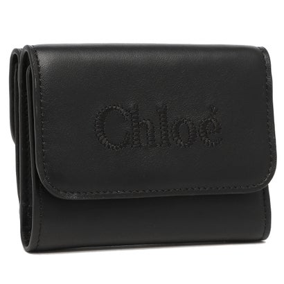 クロエ ミニ財布 レディース クロエ Chloe 三つ折り財布 クロエセンス ミニ財布 ブラック レディース CHLOE CHC23AP874I10 001 （BLACK）