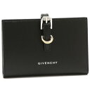 ジバンシィ 財布 レディース ジバンシィ GIVENCHY 二つ折り財布 ヴォワイユー ロゴ ミニ財布 ブラック レディース GIVENCHY BB60LNB1Q7 001 （BLACK）