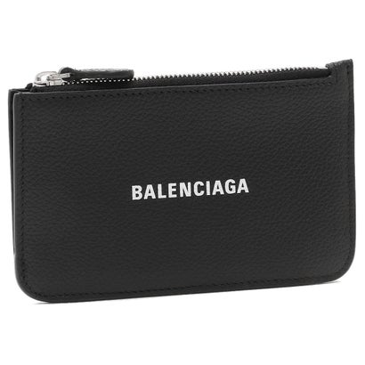 バレンシアガ バレンシアガ BALENCIAGA カードケース フラグメントケース ブラック レディース BALENCIAGA 637130 1IZI3 1090 （BLACK）