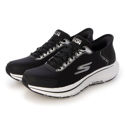 スケッチャーズ SKECHERS Slip-ins GO RUN CONSISTENT 2.0-EMPOWERED （ブラック_ホワイト）