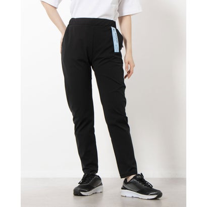 ルコックスポルティフ le coq sportif レディース ジャージパンツ ヘランカジャージ エアスタイリッシュパンツルフフォルム QMWXJD37 （ブラック）