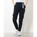 ルコックスポルティフ le coq sportif レディース クロスパンツ サンスクリーンクロス ロングパンツルフフォルム QMWXJG21 (ネイビー)