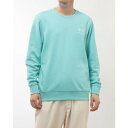 アンダーアーマー UNDER ARMOUR メンズ スウェットトレーナー UAエッセンシャルテリー クルー 1384821 (Radial Turquoise ...
