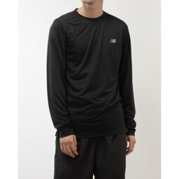 ニューバランス New Balance メンズ 陸上/ランニング 長袖Tシャツ フレンチテリージョガー(裏起毛) _Sport Essentials _ MT41225 （ブラック）