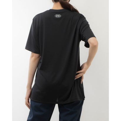 アンダーアーマー UNDER ARMOUR レディース 半袖機能Tシャツ UAテック オーバーサイズ ショートスリーブTシャツ 1384711 （Black / /） 3