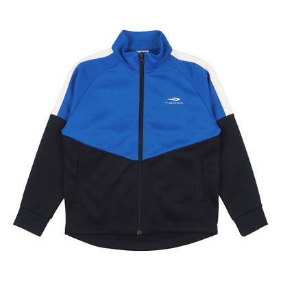 ティゴラ TIGORA ジュニア 長袖ジャージジャケット トラックジャケット TR-9A4104JJ (ロイヤルブルー*NV)
