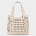 Delphi デルフィ カットアウトバケットバッグ (Oat)