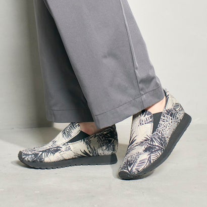 モード エ ジャコモ ディッシィ MODE ET JACOMO D'ICI プリントデザインスニーカー （グレーミックス）