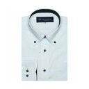 トーキョーシャツ TOKYO SHIRTS 形態安定 ボタンダウンカラー 長袖 ワイシャツ (サックス)