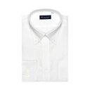 トーキョーシャツ TOKYO SHIRTS 形態安定 ボタンダウンカラー 長袖 ワイシャツ (ホワイト)