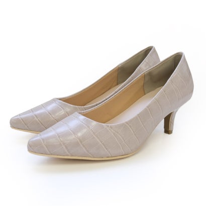 [アミアミ] 走れるパンプス 6cmヒール パンプス レディース CX2610 （ベージュ(クロコ)）(4)