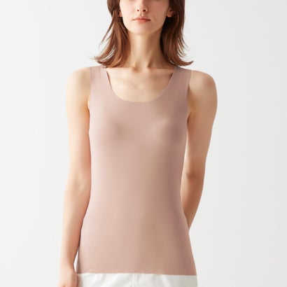 キレイラボ KIREILABO バストラインを美しくキープ ブラタンクトップ オーガニックコットン （マルシェピンク）