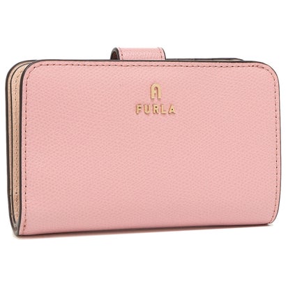 フルラ 二つ折り財布 レディース フルラ FURLA 二つ折り財布 カメリア ピンク ベージュ レディース FURLA WP00314 ARE000 2715S （ALBA+BALLERINA i int.）