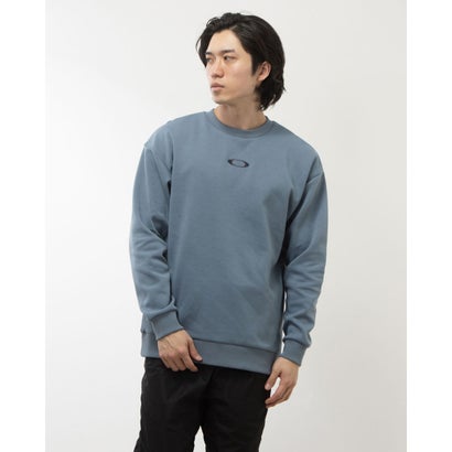 オークリー OAKLEY メンズ スウェットトレーナー EN FOUNDATIONAL FLEECE CREW 2.0 FOA406487 （BLUE MIRAGE）