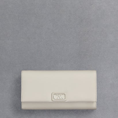 レザーチェーンストラップ ウォレット （White）